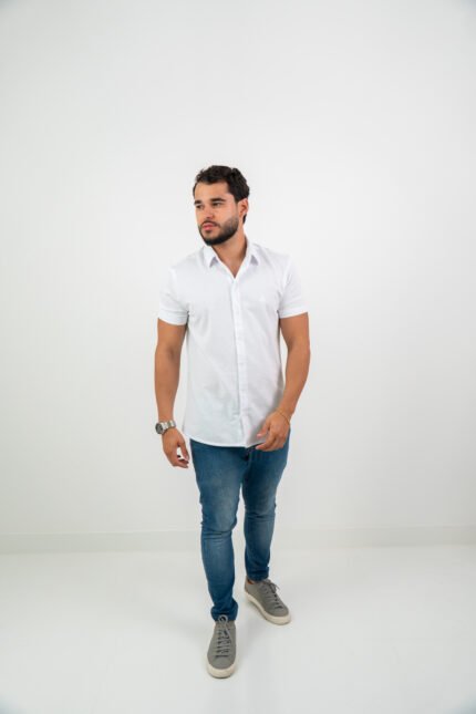 Camisa Casual Resort - Branca