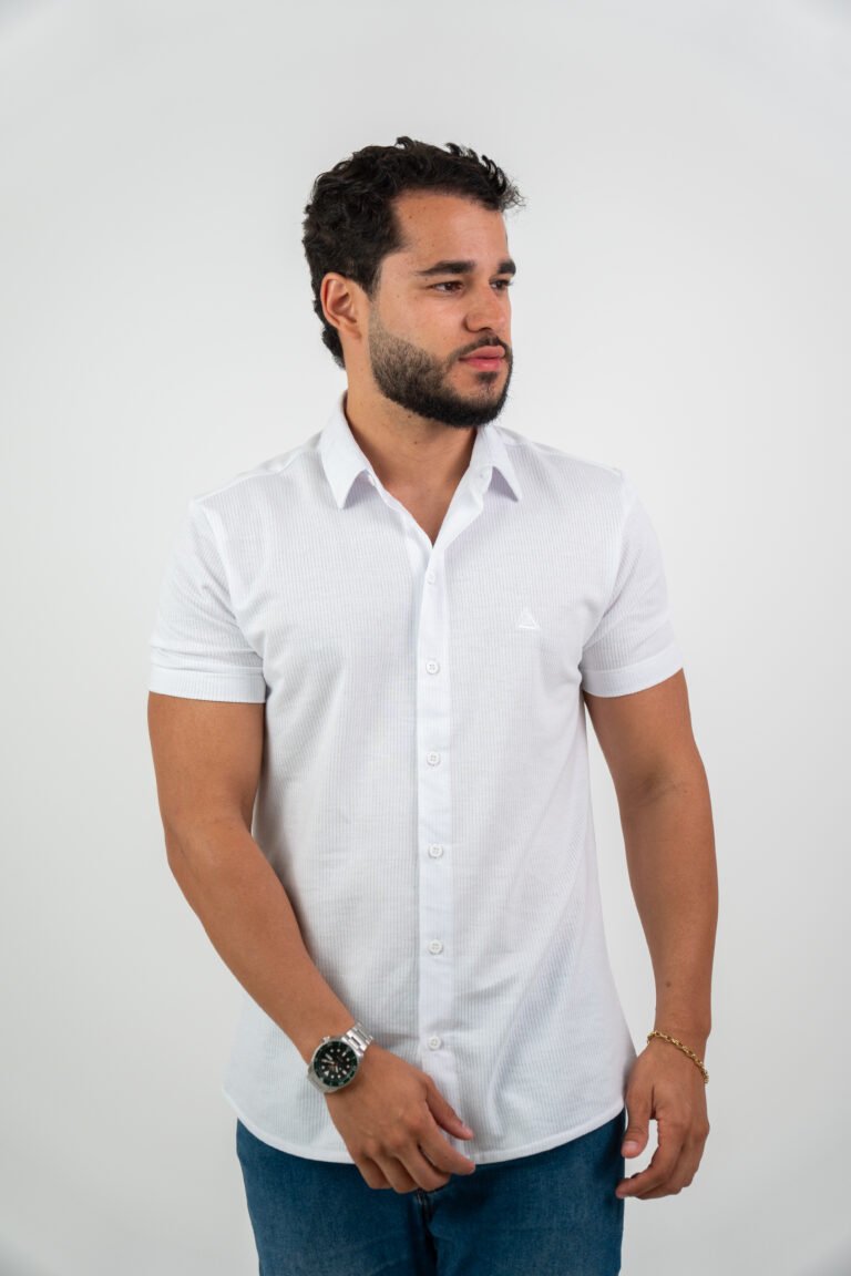 Camisa Casual Resort - Branca