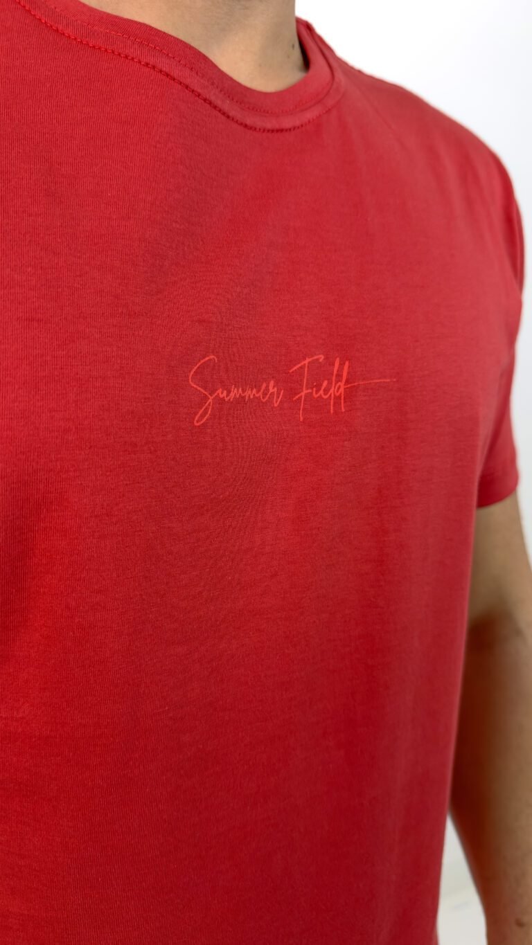 T-shirt Signature – Vermelha