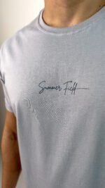 T-shirt Signature – Cinza