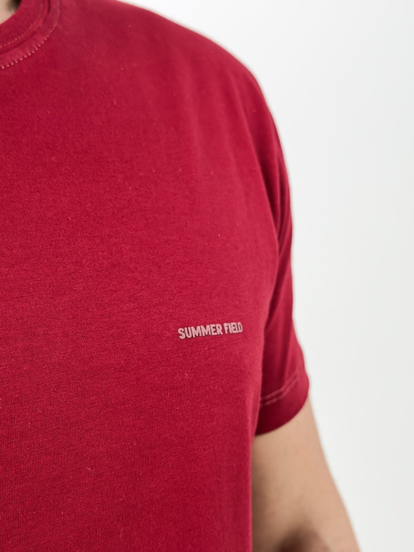 T-shirt Basic Summer Field - Vermelha T-shirt Basic Summer Field - Vermelha