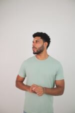 Camiseta Pima – Summer Field - Verde Água - Imagem 11