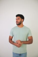 Camiseta Pima – Summer Field - Verde Água - Imagem 8