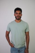 Camiseta Pima – Summer Field - Verde Água - Imagem 5