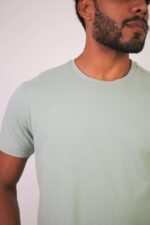 Camiseta Pima – Summer Field - Verde Água - Imagem 4
