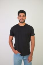 Camiseta Pima – Summer Field - Preta