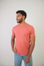 Camiseta Pima – Summer Field - Salmão - Imagem 5