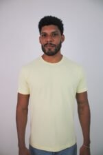 Camiseta Pima – Summer Field - Butter Yellow - Imagem 3