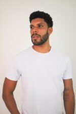 Camiseta Pima – Summer Field - Branca