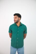 Camisa Casual Resort - Verde - Imagem 7