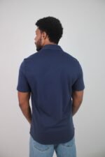 Camisa Casual Resort - Azul Marinho - Imagem 2