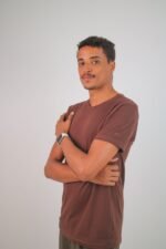 Camiseta “Essential SF” – Marrom - Imagem 3