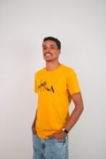 Camiseta “Kitesurf Silhouette” Amarela - Imagem 7