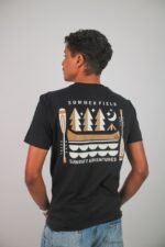 Camiseta “Sunrift Adventures” Preta - Imagem 2